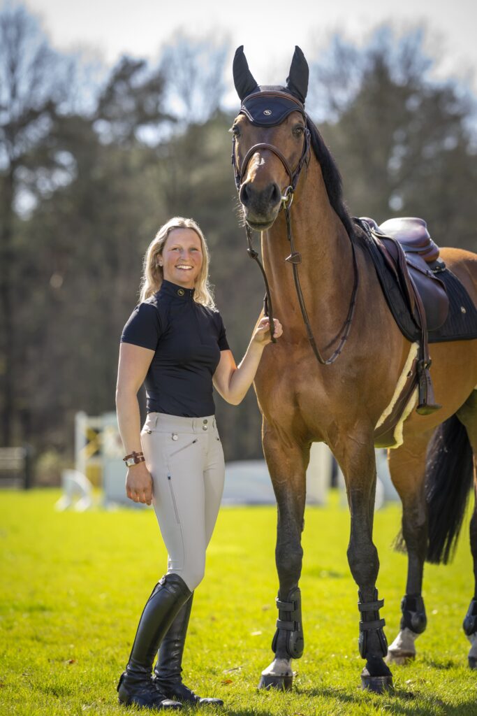Woman with horse