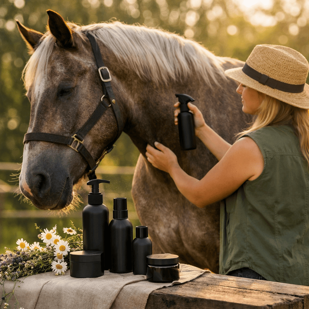 vachtverzorging paard