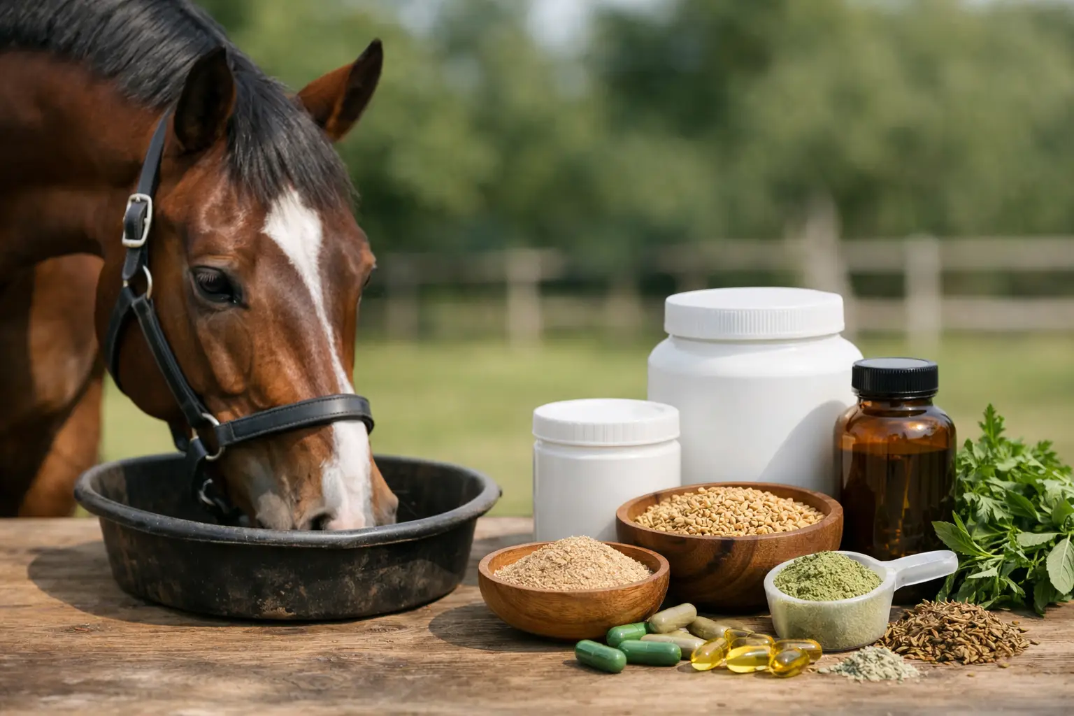 Beste supplement voor paard kiezen