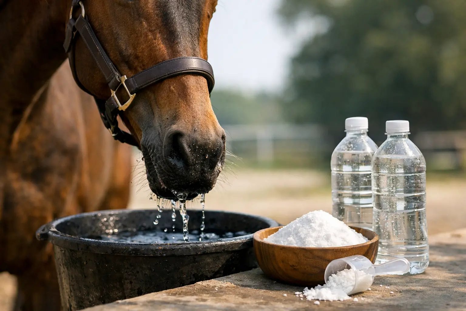 Wanneer heeft je paard elektrolyten nodig?