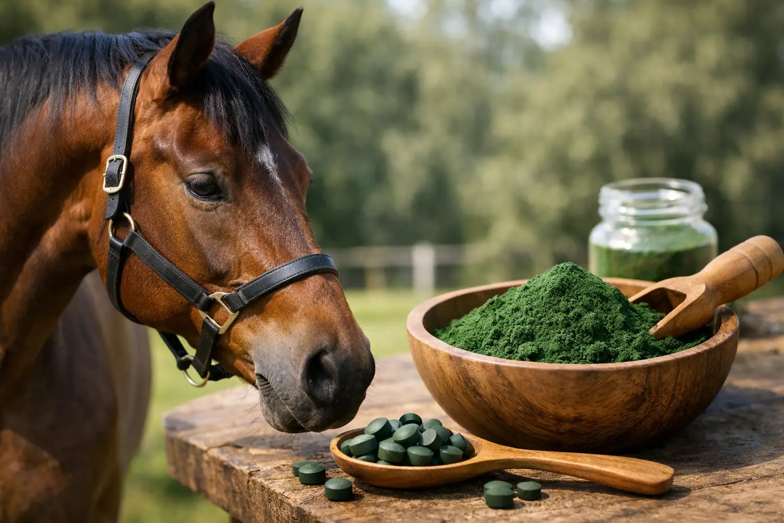 Is spirulina als supplement voor je paard zinvol? Is spirulina als supplement voor je paard zinvol?